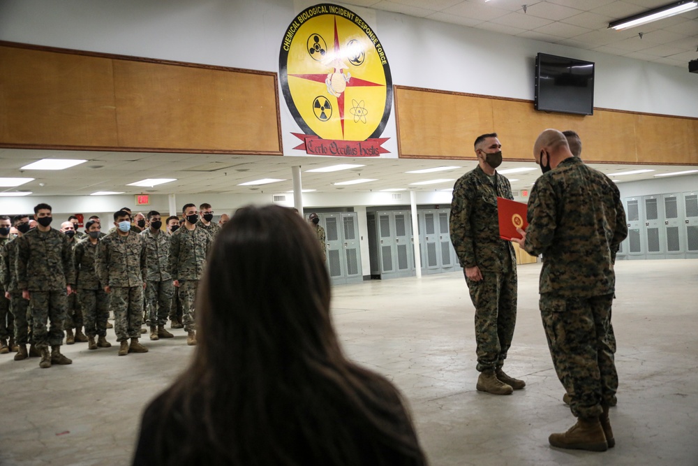 MSgt. Kines Retirement Ceremony