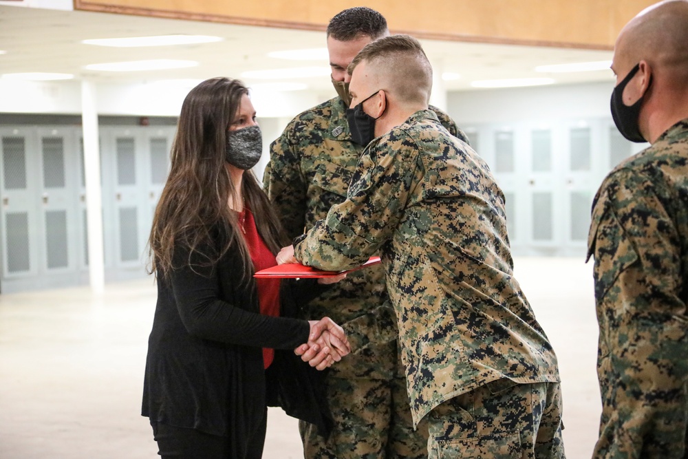 MSgt. Kines Retirement Ceremony