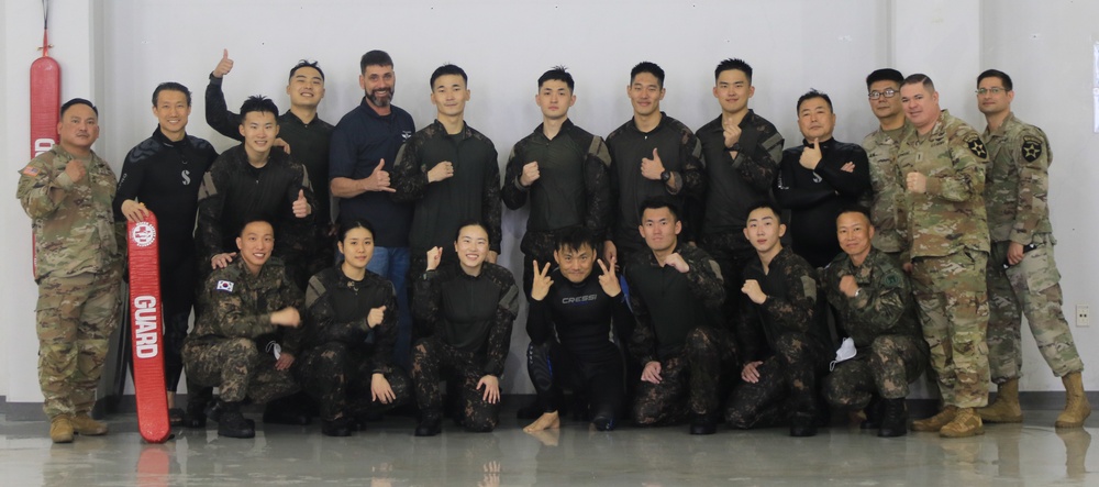 2ID Hosts Korean Military Academy Cadets to Train for Sandhurst Military Skill Competition