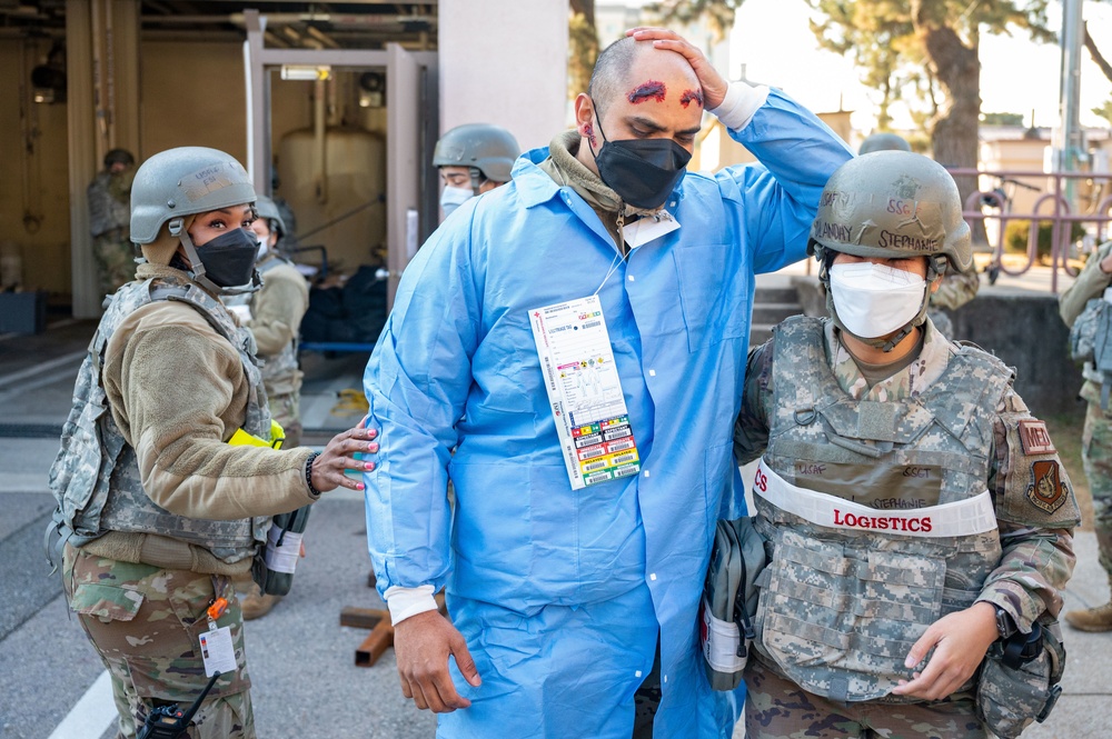 Med Hawks Suit up for Decon