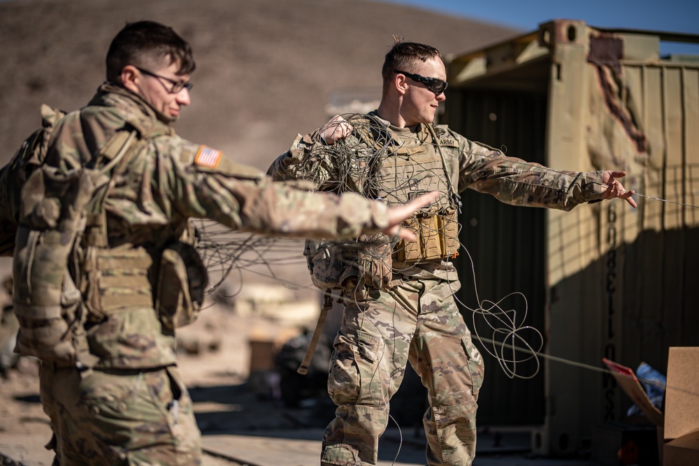 609th Engineer Compony demo range, Hawthorne, Nevada