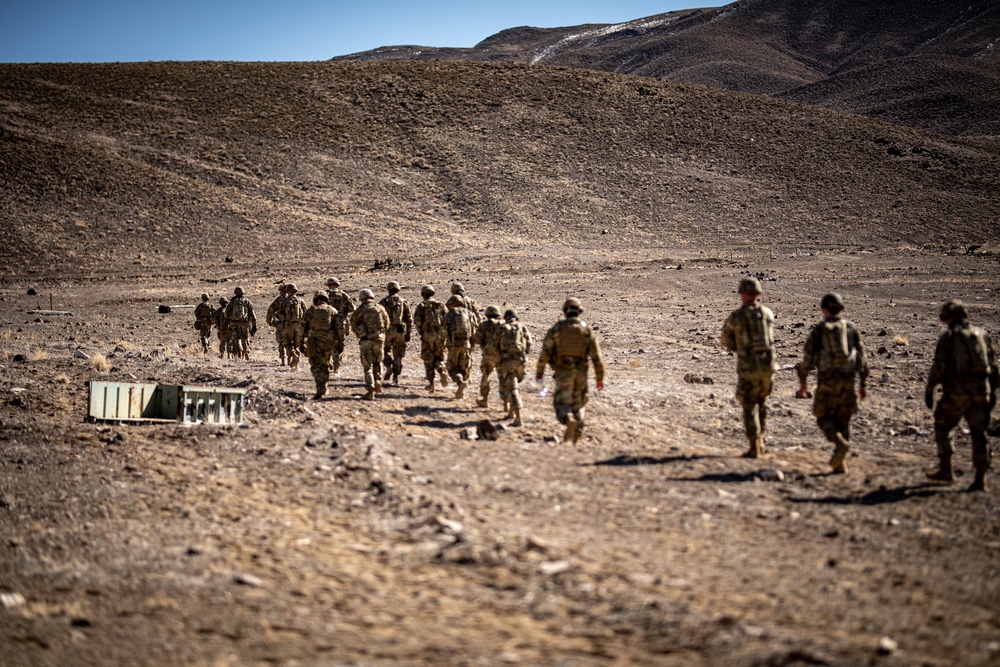 609th Engineer Compony demo range, Hawthorne, Nevada