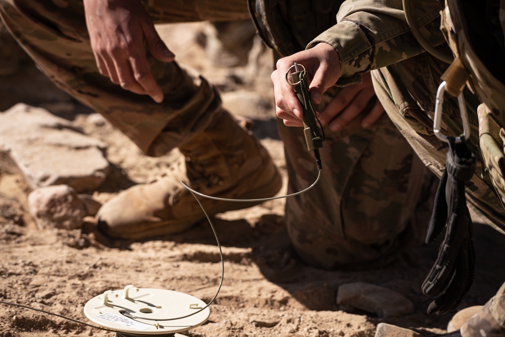 609th Engineer Compony demo range, Hawthorne, Nevada