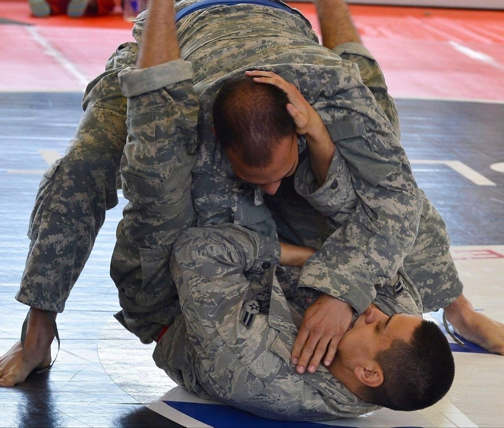 COB Airmen takes to mat