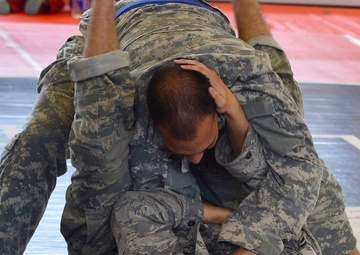 COB Airmen takes to mat