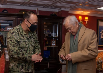 USS Ronald Reagan (CVN 76) Philippines Ambassador Visit