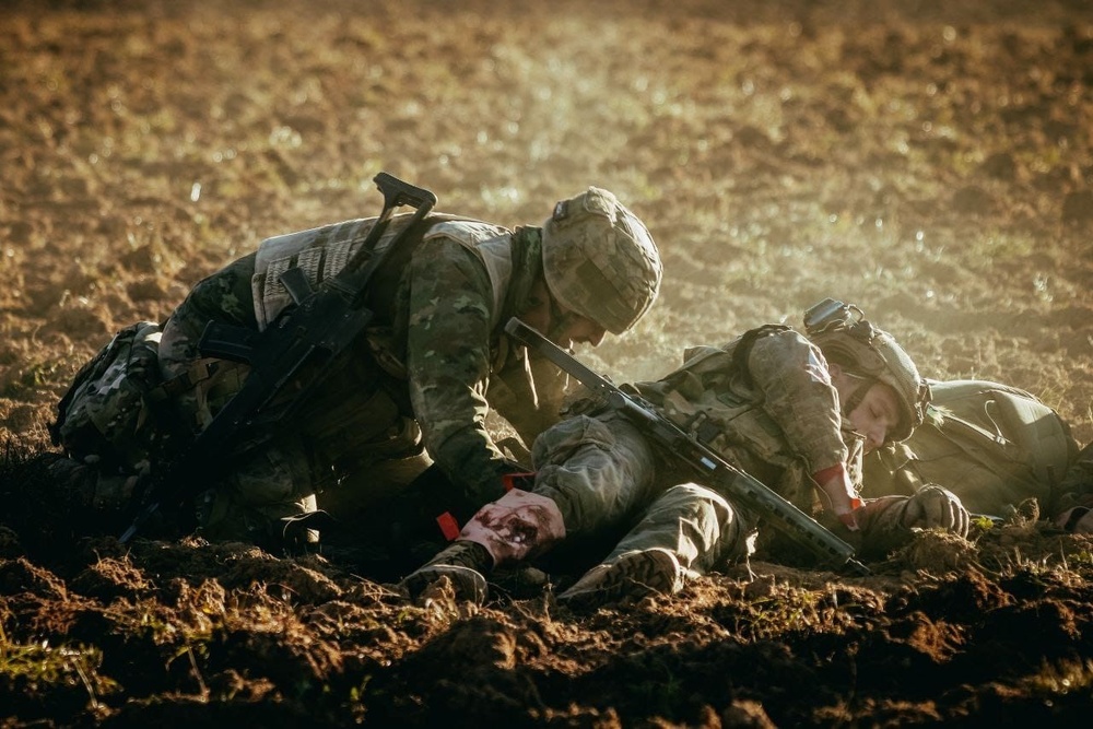 16th Sustainment Brigade and Spanish Airborne Soldiers conduct Joint-Nation Medical Exercises in Spain