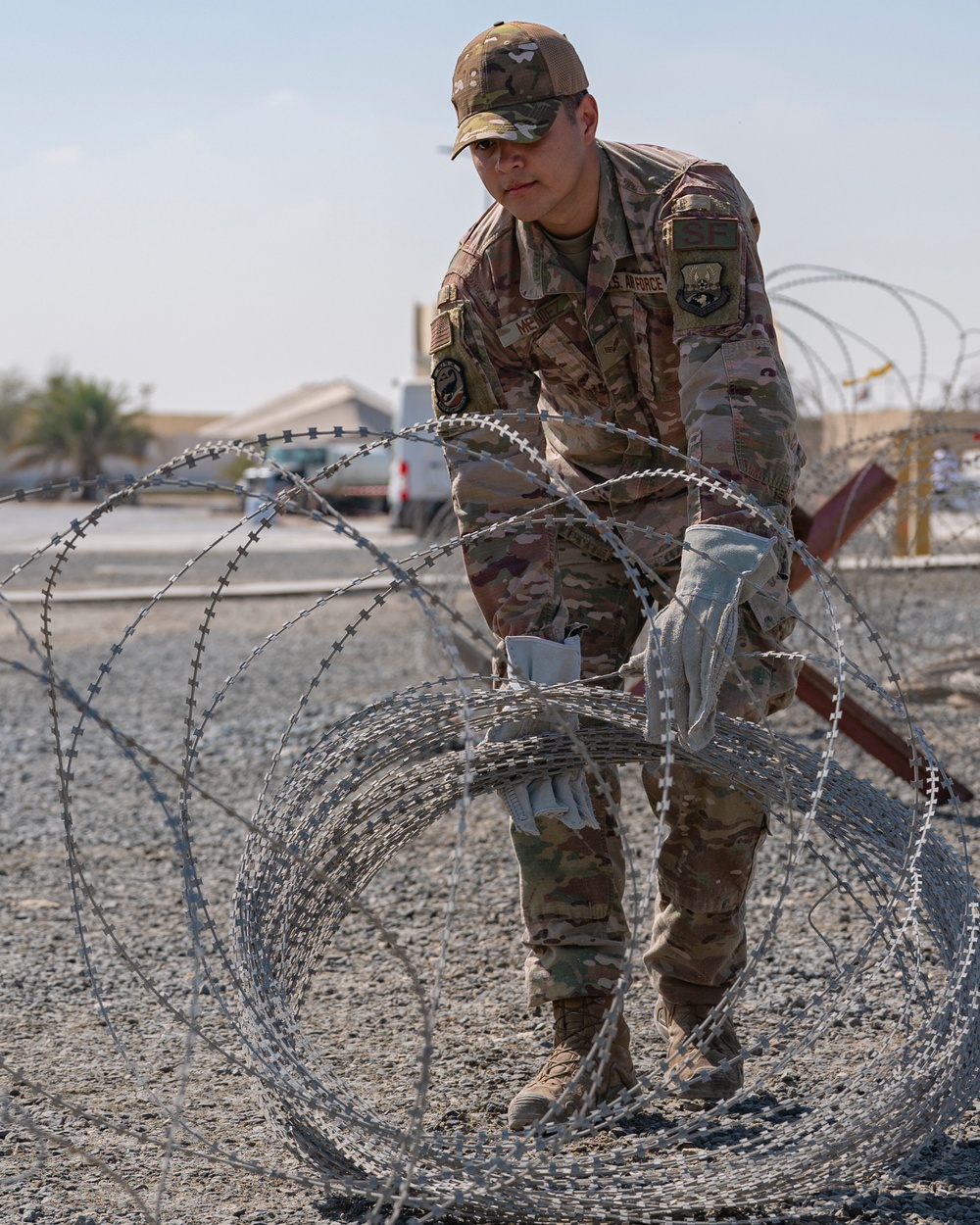 Concertina Wire Removal