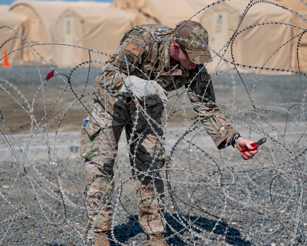 Concertina Wire Removal