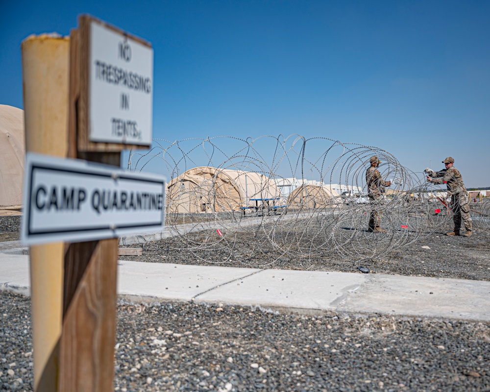 Concertina Wire Removal