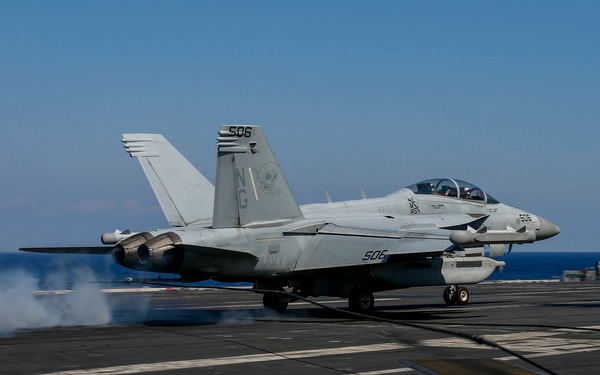 Abraham Lincoln conducts flight operations in support of exercise Jungle Warfare 2022