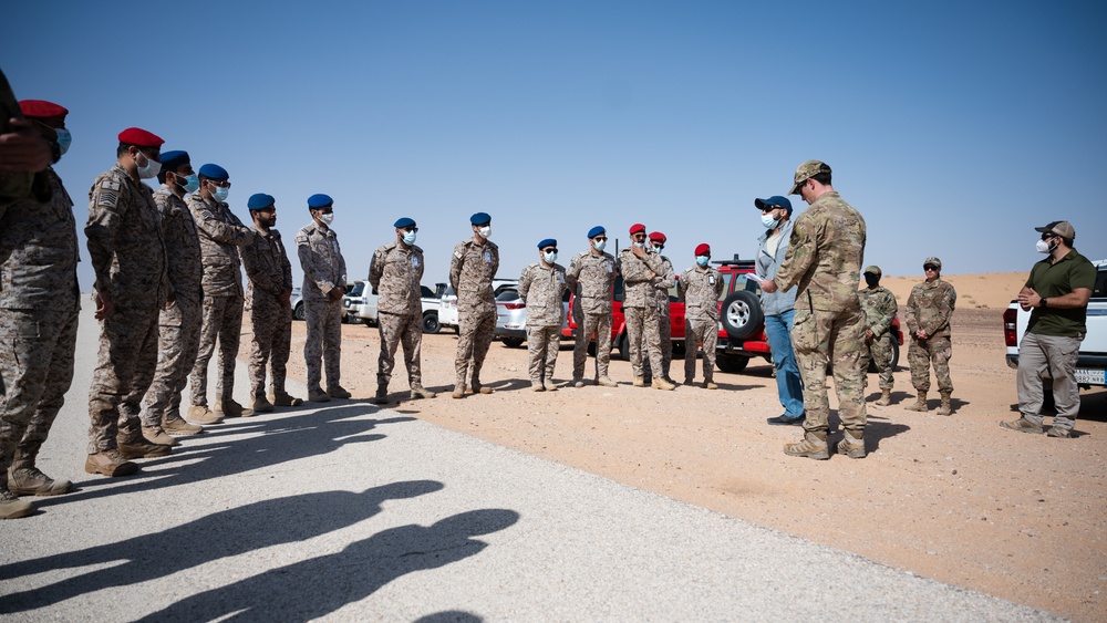 RSAF, USAF conduct post-blast training exercise