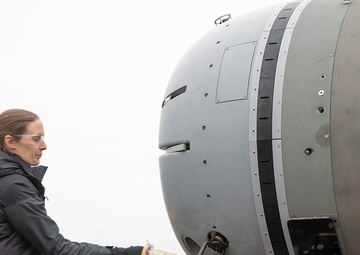 NUWC Division Newport, PEO team christen Snakehead UUV at Narragansett Bay Test Facility