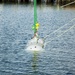 NUWC Division Newport, PEO team christen Snakehead UUV at Narragansett Bay Test Facility