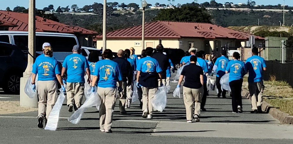 Navy Lodge North Island associates clean beach
