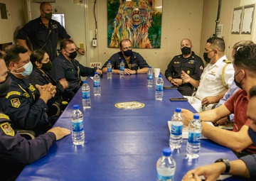 USS Billings Meets with Colombian Navy Ahead of PMAV