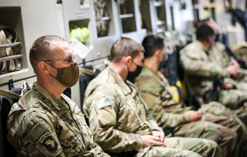 Soldiers Deploy to Europe in Support of Joint Task Force Dragon