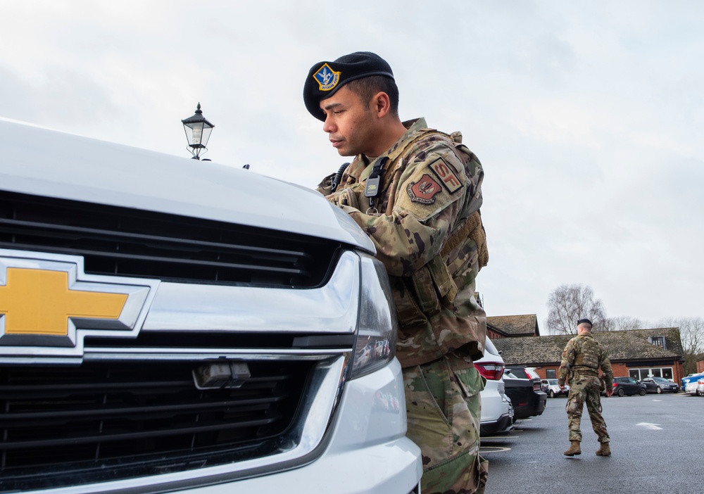Security Forces on patrol