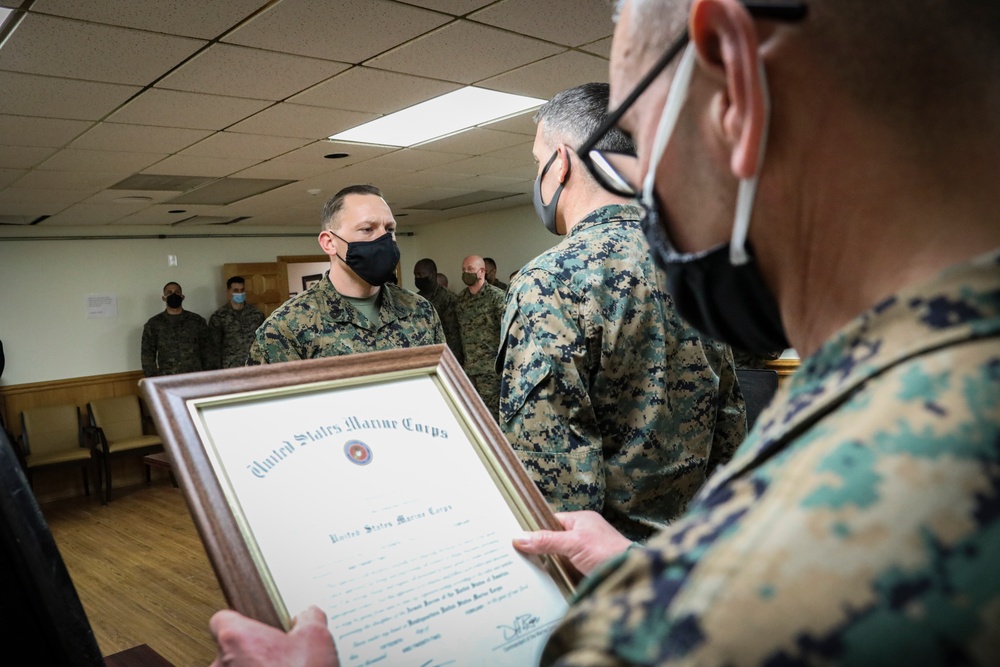 1st Sgt Keller's Promotion Ceremony