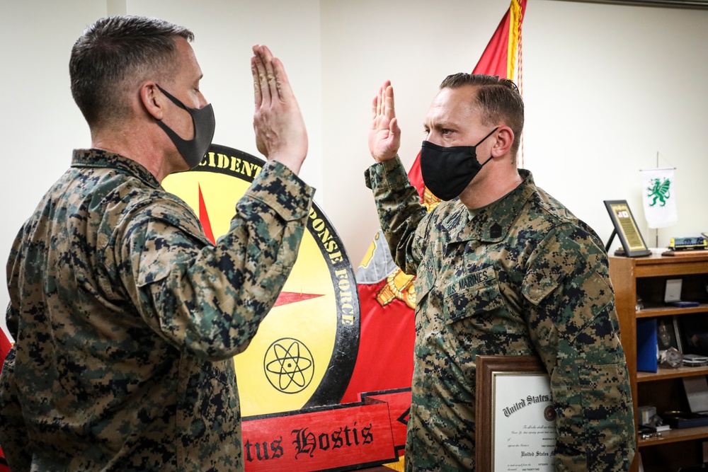 1st Sgt Keller's Promotion Ceremony