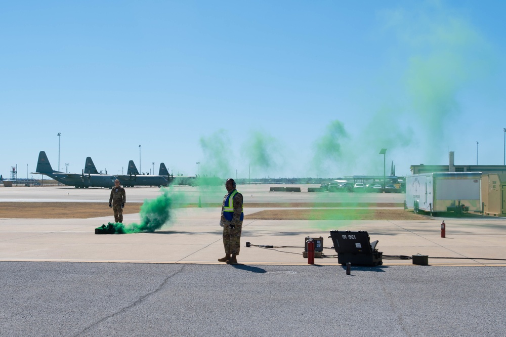 136th Airlift Wing WIT evaluates exercise procedures
