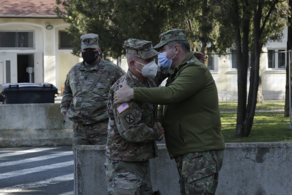 USAREUR-AF Commander visits Troops and Allies