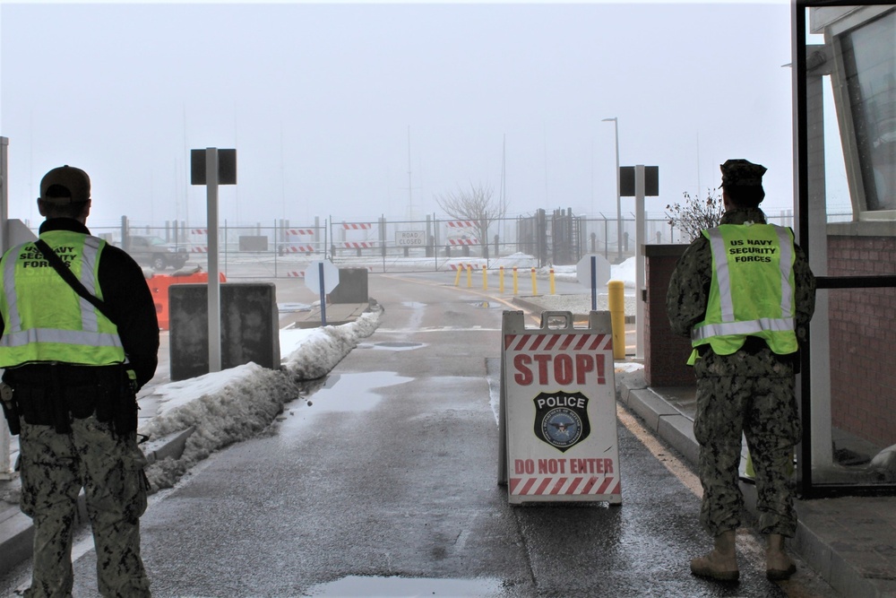 Installation Locks Down During Force Protection Exercise