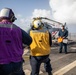 USS Milwaukee Conducts Flight Deck Firefighting Drill