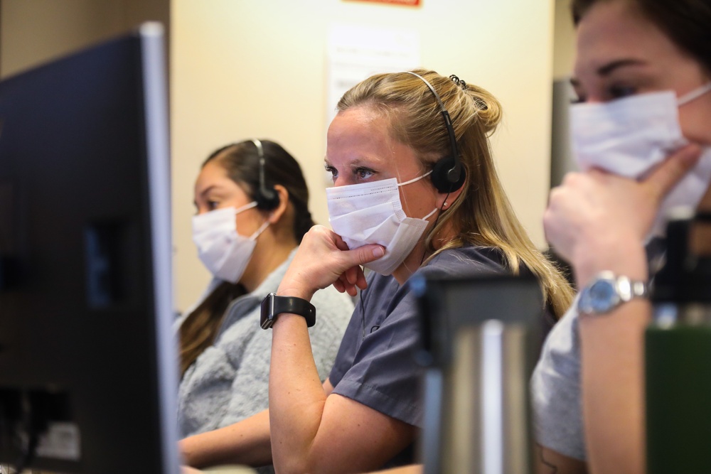 Air Force Medical Team Integrate with Hospital Staff in Bangor