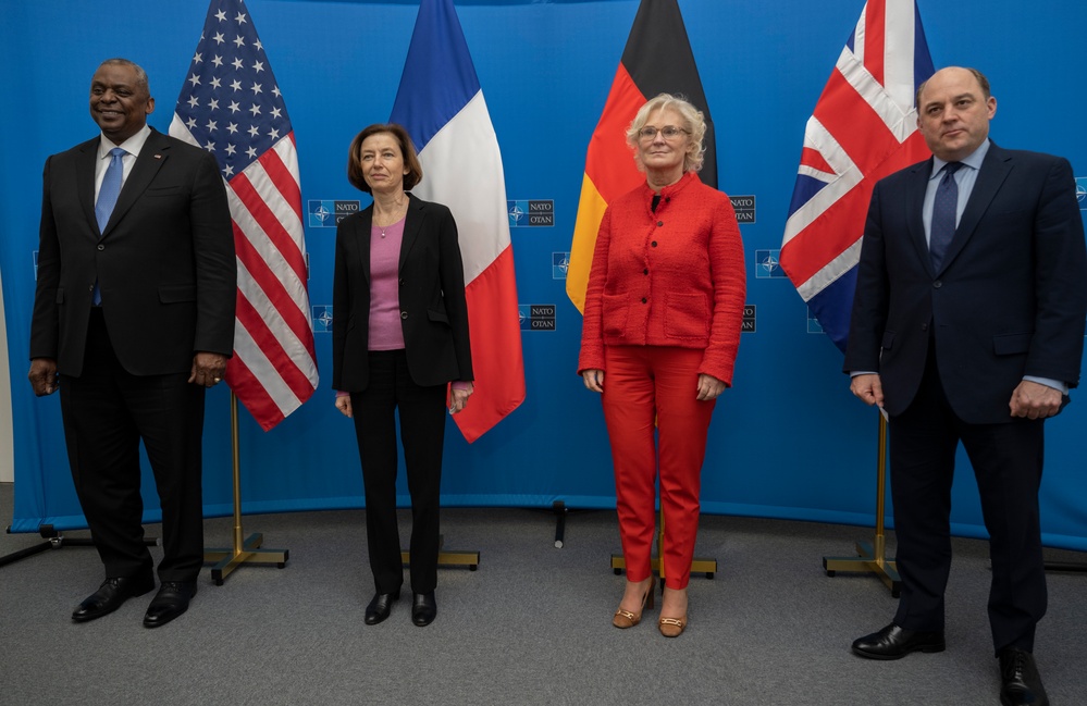 Secretary Austin Attends NATO Defense Ministerial Meetings