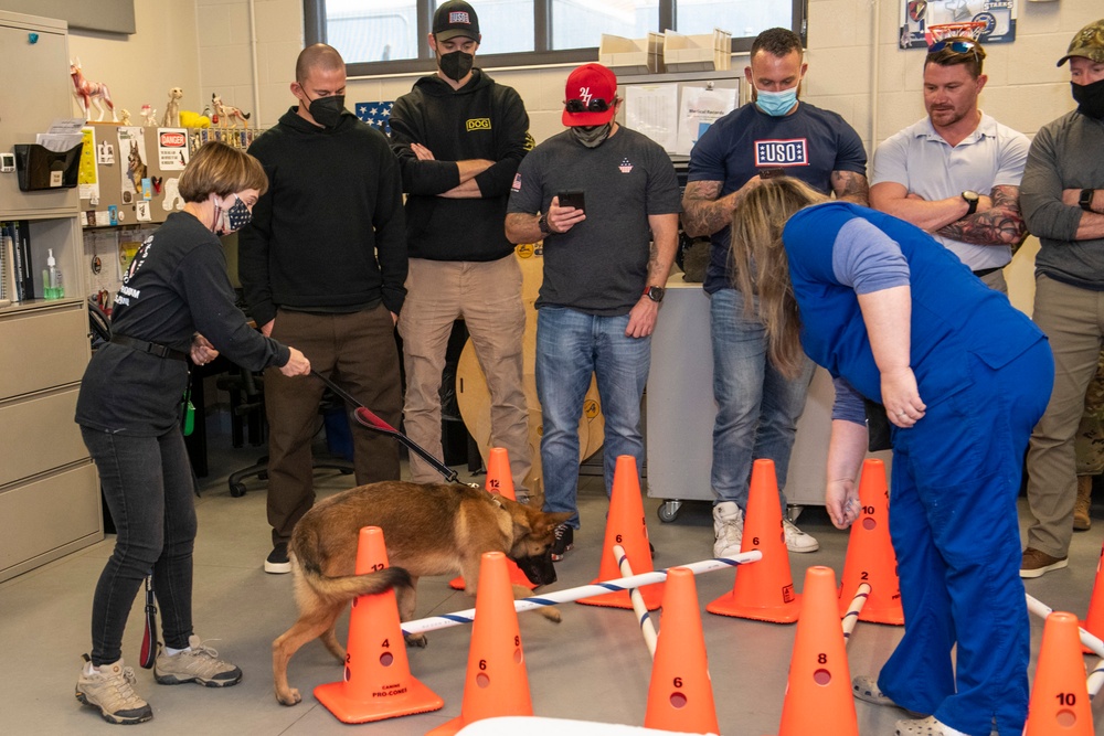Upcoming movie &quot;Dog&quot; promoted at JBSA
