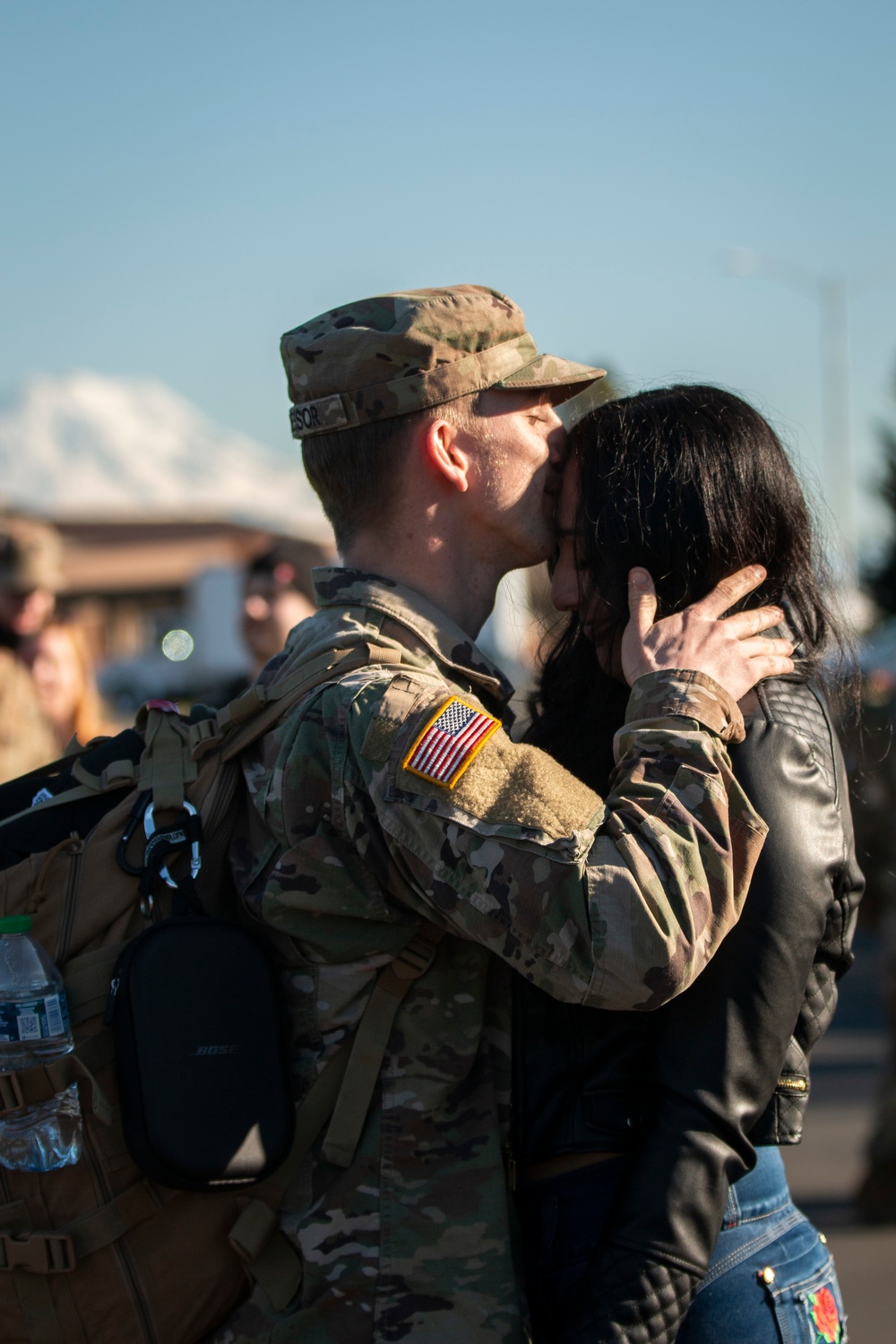 Washington National Guardsmen return home from deployment to Poland