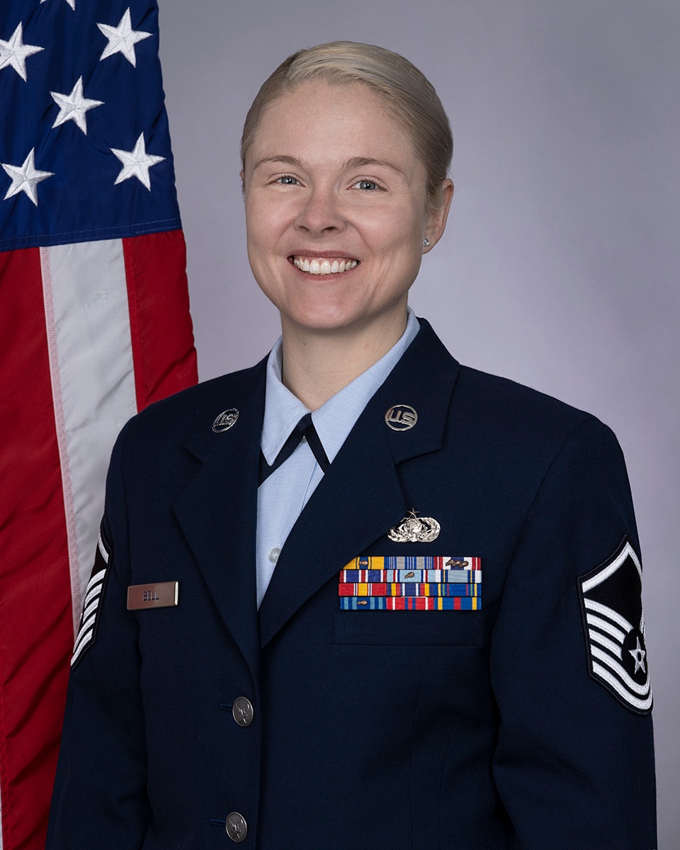 MSgt Heather Bell official portrait