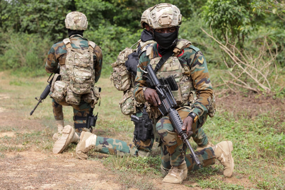 Flintlock CQB: Ghana and British Armed Forces