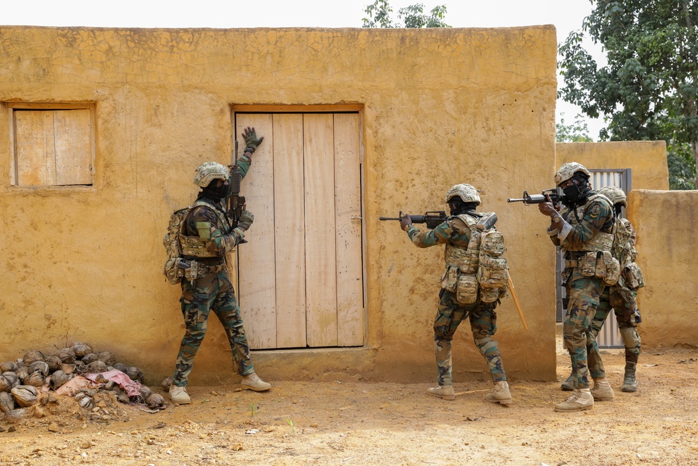 Flintlock CQB: Ghana and British Armed Forces