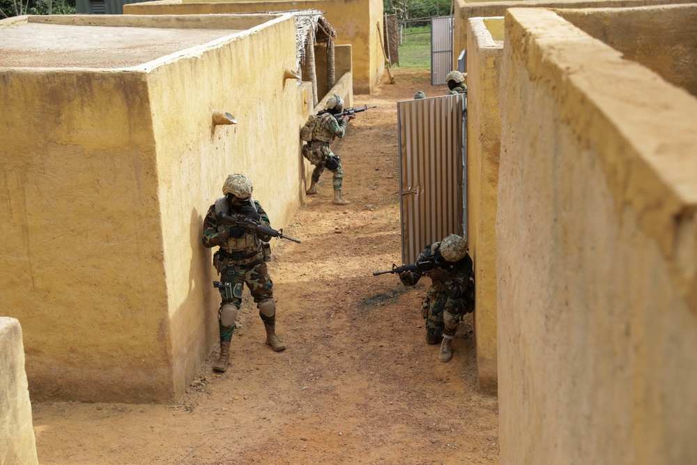 Flintlock CQB: Ghana and British Armed Forces