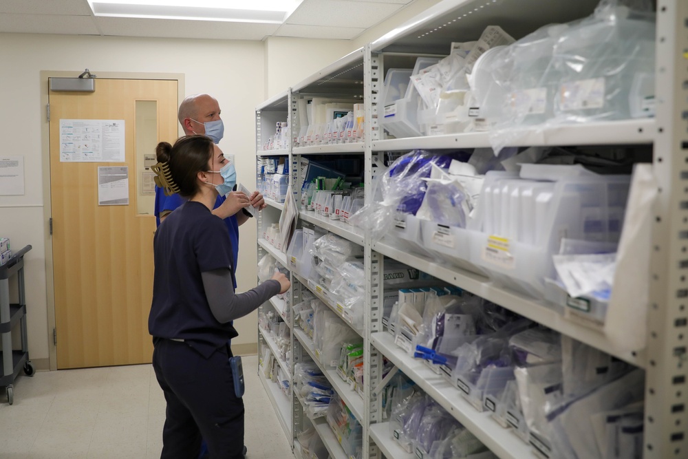 U.S. Air Force Military Medical Team Assisting at Lawrence General Hospital