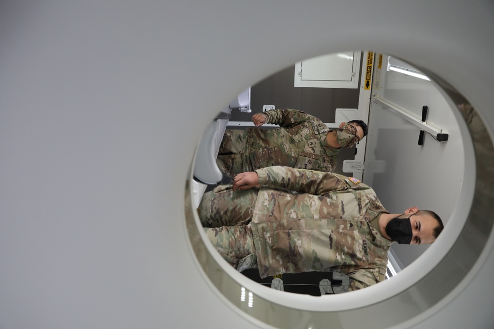 14th Field Hospital fields new CT machine