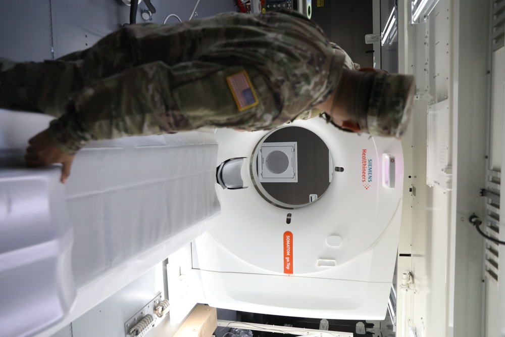 14th Field Hospital fields new CT machine