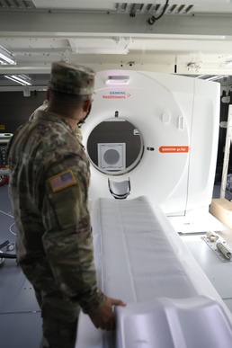 14th Field Hospital fields new CT machine