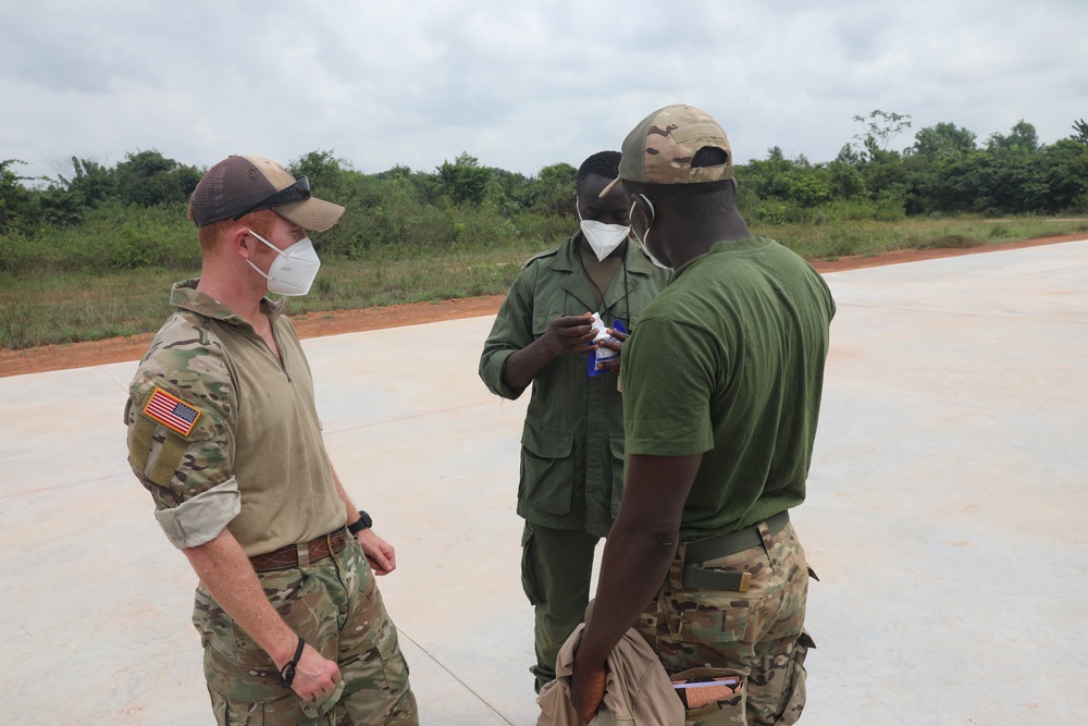 U.S and Côte d'Ivoire special forces conduct TCCC training
