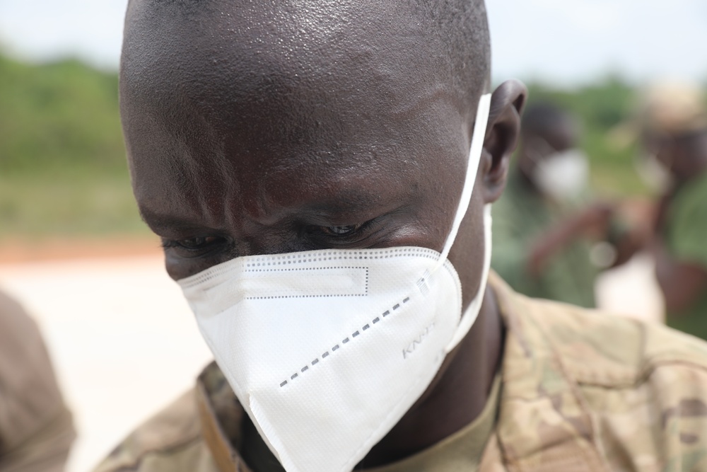 U.S and Côte d'Ivoire special forces conduct TCCC training