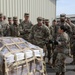 101st HHBn Soldiers palletize EDRE supplies