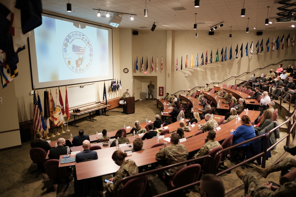 End of Mission Ceremony for Task Force McCoy Operation Allies Welcome