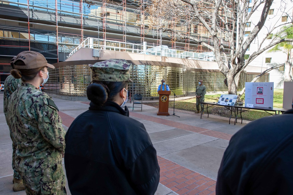 Black History Month Celebration on Board NMRTC San Diego