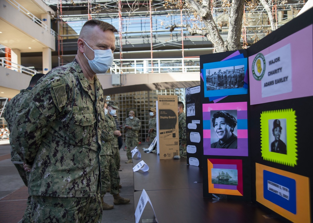 Black History Month Celebration on Board NMRTC San Diego