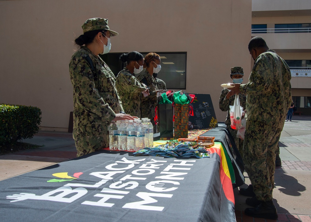 Black History Month Celebration on Board NMRTC San Diego