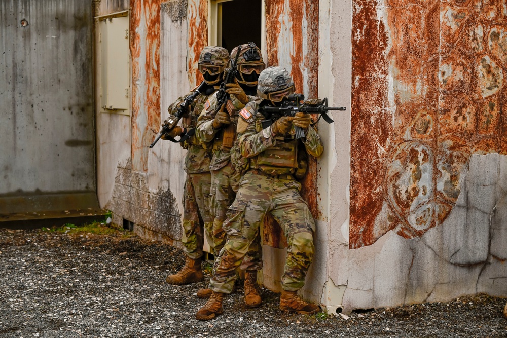 A, 1-17 Infantry Battalion MOUT Training