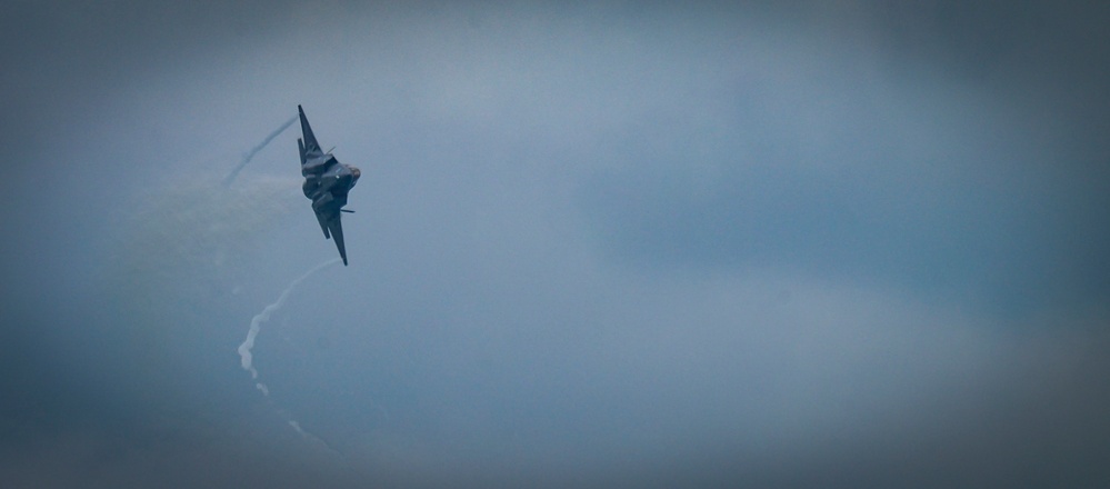 U.S. Military showcases airpower at the Singapore Airshow