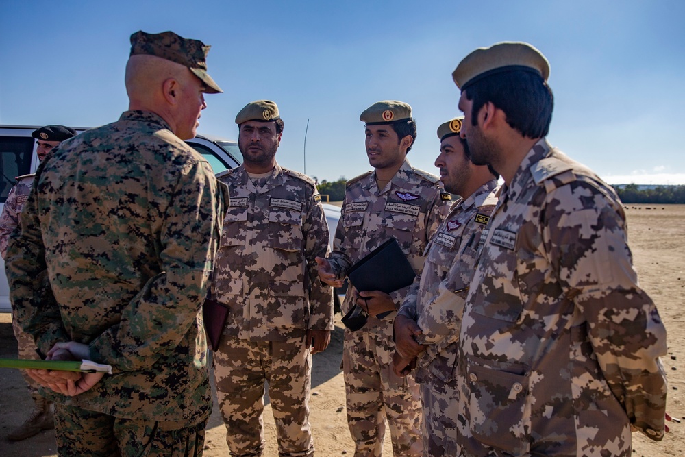 Qatar Armed Forces Delegation